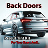 Precut back door tint kit custom cut for your exact vehicle.