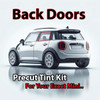 Precut back door tint kit custom cut for your exact vehicle.