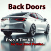 Precut back door tint kit custom cut for your exact vehicle.