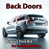 Precut back door tint kit custom cut for your exact vehicle.
