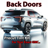 Precut back door tint kit custom cut for your exact vehicle.