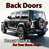 Precut back door tint kit custom cut for your exact vehicle.