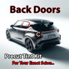 Precut back door tint kit custom cut for your exact vehicle.