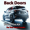 Precut back door tint kit custom cut for your exact vehicle.