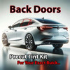 Precut back door tint kit custom cut for your exact vehicle.
