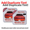 Photochromic Precut Rear Window Tint Kit for VW Passat 2006-2011