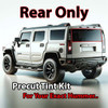 Precut rear window tint kit custom cut for your exact vehicle.