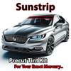 Precut sunstrip tint kit custom cut for your exact vehicle.