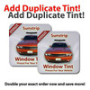 Precut Sunstrip Tint Kit for Acura Legend 2 Door 1987-1990