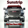 Precut sunstrip tint kit custom cut for your exact vehicle.