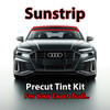 Precut sunstrip tint kit custom cut for your exact vehicle.