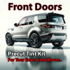 Precut front door tint kit custom cut for your exact vehicle.