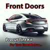 Precut front door tint kit custom cut for your exact vehicle.