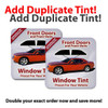 Photochromic Precut Front Door Tint Kit for Ford Taurus 2000-2002