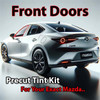 Precut front door tint kit custom cut for your exact vehicle.