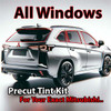 Precut all window tint kit custom cut for your exact vehicle.