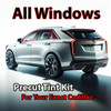 Precut all window tint kit custom cut for your exact vehicle.