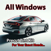 Precut all window tint kit custom cut for your exact vehicle.
