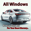 Precut all window tint kit custom cut for your exact vehicle.