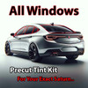 Precut all window tint kit custom cut for your exact vehicle.