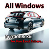 Precut all window tint kit custom cut for your exact vehicle.