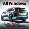 Precut all window tint kit custom cut for your exact vehicle.