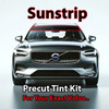 Precut sunstrip tint kit custom cut for your exact vehicle.