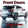 Precut front door tint kit custom cut for your exact vehicle.
