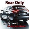 Precut rear window tint kit custom cut for your exact vehicle.