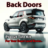 Precut back door tint kit custom cut for your exact vehicle.