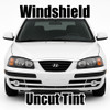 Uncut windshield window tint kit for your exact vehicle.