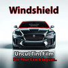 Uncut windshield window tint kit for your exact vehicle.