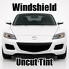 Uncut windshield window tint kit for your exact vehicle.