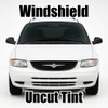 Uncut windshield window tint kit for your exact vehicle.