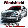 Uncut windshield window tint kit for your exact vehicle.