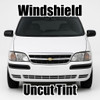 Uncut windshield window tint kit for your exact vehicle.