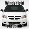 Uncut windshield window tint kit for your exact vehicle.