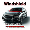 Uncut windshield window tint kit for your exact vehicle.