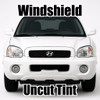 Uncut windshield window tint kit for your exact vehicle.