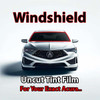 Uncut windshield window tint kit for your exact vehicle.