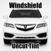 Uncut windshield window tint kit for your exact vehicle.