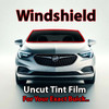 Uncut windshield window tint kit for your exact vehicle.