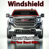 Uncut windshield window tint kit for your exact vehicle.