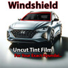 Uncut windshield window tint kit for your exact vehicle.