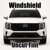 Uncut windshield window tint kit for your exact vehicle.
