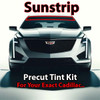 Precut sunstrip tint kit custom cut for your exact vehicle.