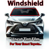 Uncut windshield window tint kit for your exact vehicle.