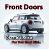 Precut front door tint kit custom cut for your exact vehicle.
