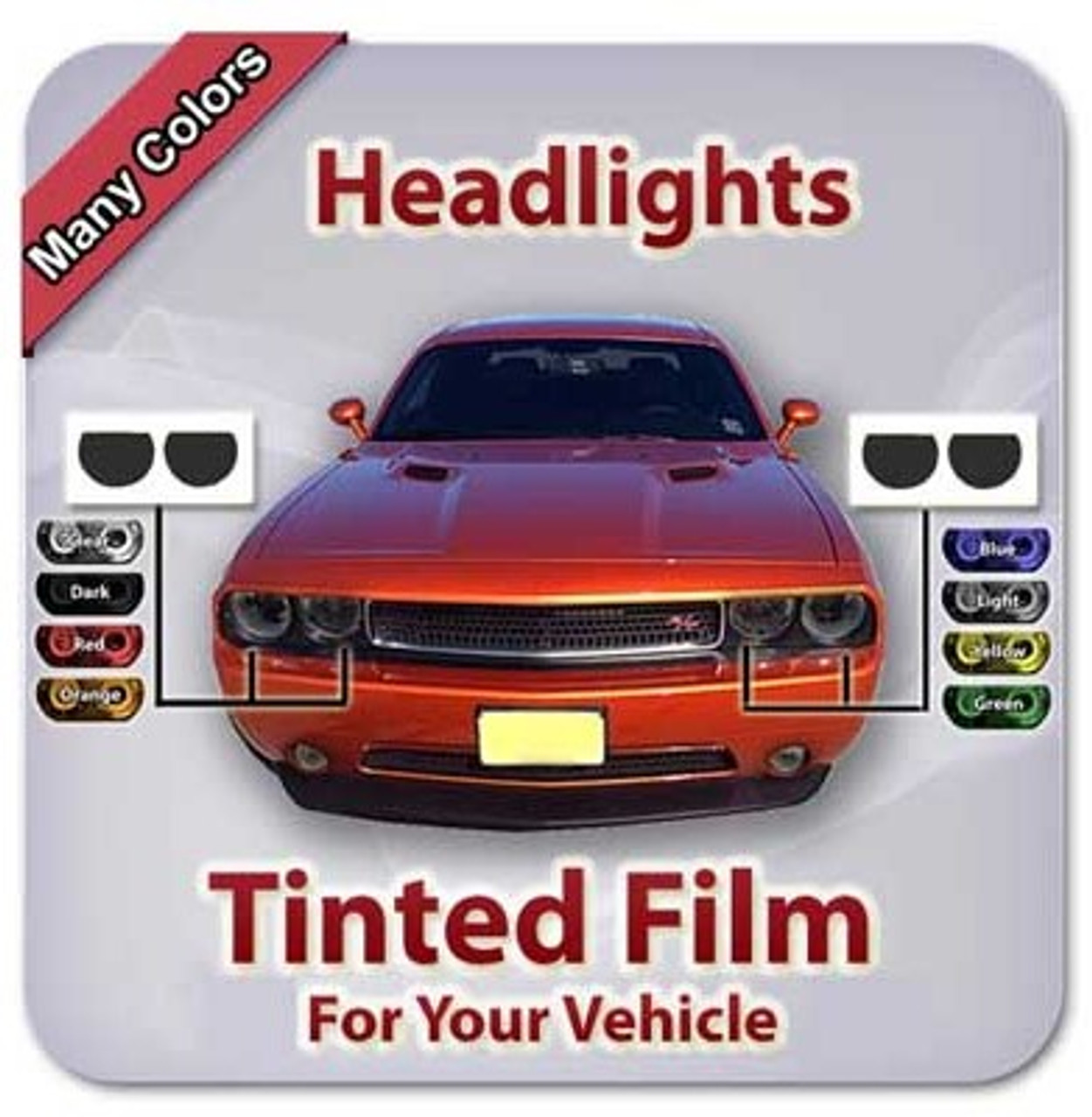 Headlight Tint Film  Toyota Prius 2010-2015