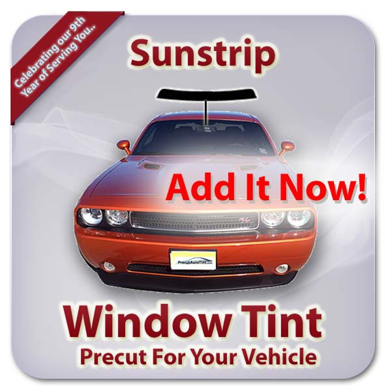 Sunstrip Precut Window Tint For Chevy Suburban 2015-2018